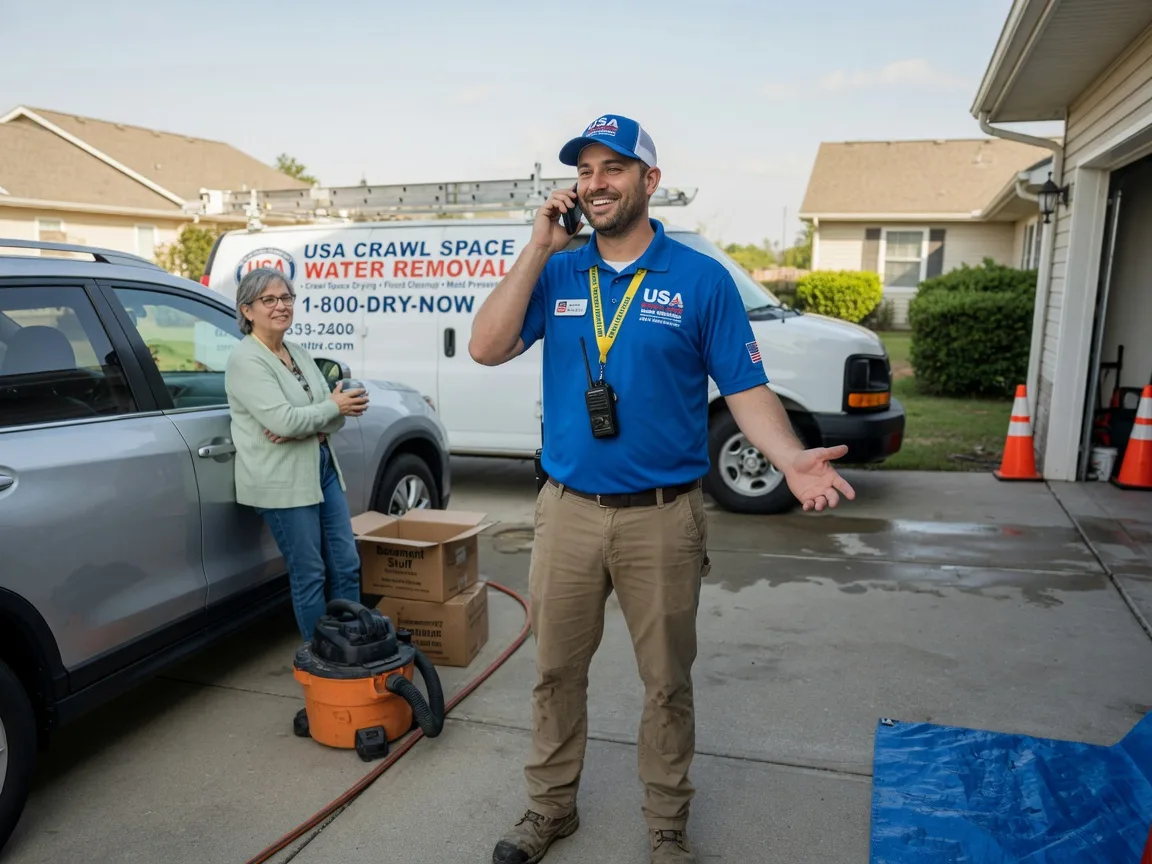 Crawl Space Water Removal Docena, AL FAQs